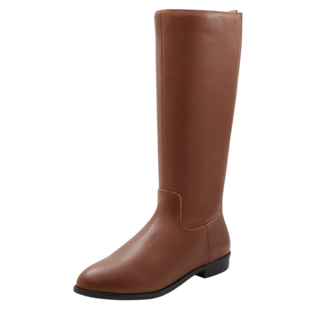 Aldo Womens Riraven Riding Boots US 10 M EU 41 Brown Leather EUC